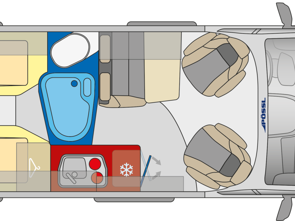 Pössl Roadstar 600L Grundriss